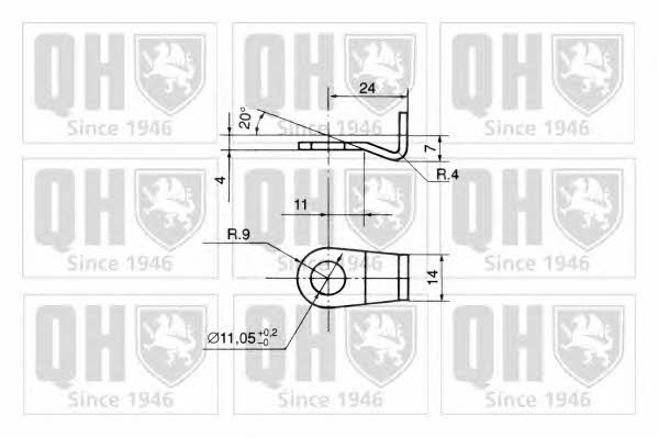 Quinton Hazell QTS128060 Пружина газова багажника QTS128060: Купити в Україні - Добра ціна на EXIST.UA!