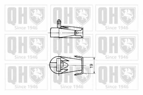 Quinton Hazell QTS128064 Пружина газова багажника QTS128064: Купити в Україні - Добра ціна на EXIST.UA!