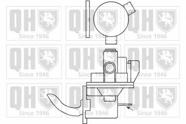 Quinton Hazell QFP163 Насос паливний QFP163: Купити в Україні - Добра ціна на EXIST.UA!