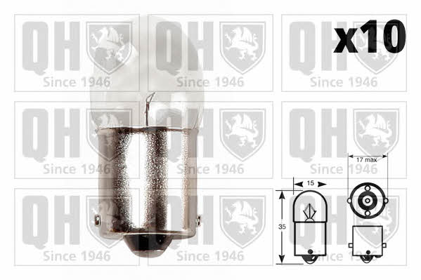Quinton Hazell QBL245 Лампа розжарювання R10W 12V 10W QBL245: Купити в Україні - Добра ціна на EXIST.UA!