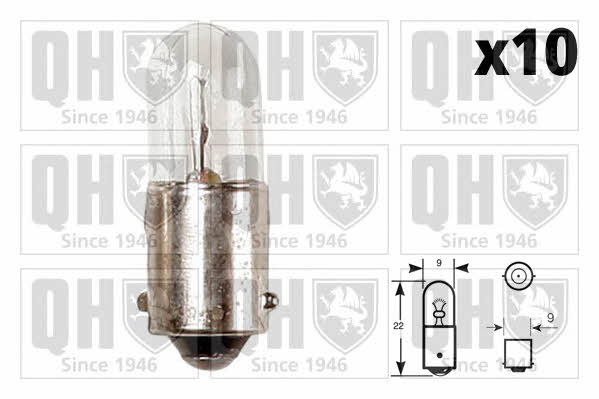 Quinton Hazell QBL233 Лампа розжарювання T4W 12V 4W QBL233: Купити в Україні - Добра ціна на EXIST.UA!