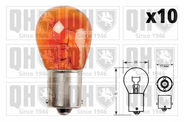 Quinton Hazell QBL343 Лампа галогенна 12В QBL343: Купити в Україні - Добра ціна на EXIST.UA!