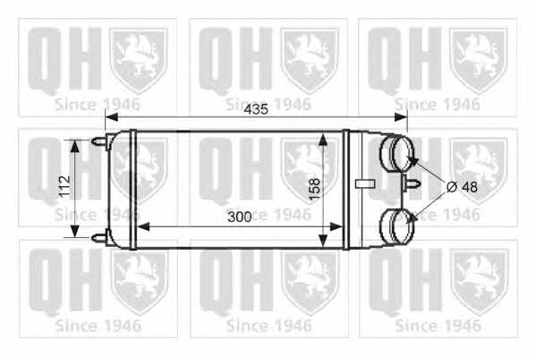 Quinton Hazell QIC136 Інтеркулер QIC136: Купити в Україні - Добра ціна на EXIST.UA!
