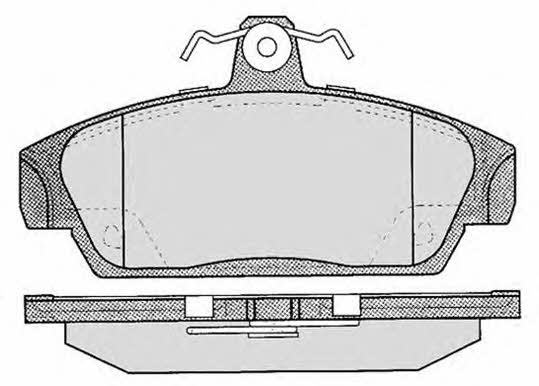 Raicam RA.0549.0 Гальмівні колодки, комплект RA05490: Купити в Україні - Добра ціна на EXIST.UA!