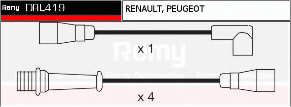 Remy DRL419 Дроти високовольтні, комплект DRL419: Купити в Україні - Добра ціна на EXIST.UA!
