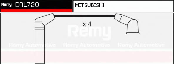 Remy DRL720 Дроти високовольтні, комплект DRL720: Купити в Україні - Добра ціна на EXIST.UA!