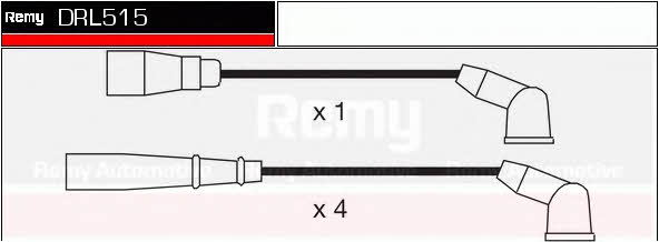 Remy DRL515 Дроти високовольтні, комплект DRL515: Купити в Україні - Добра ціна на EXIST.UA!
