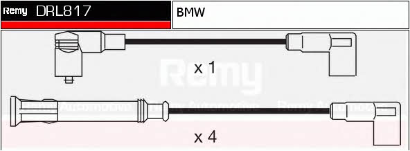 Remy DRL817 Дроти високовольтні, комплект DRL817: Купити в Україні - Добра ціна на EXIST.UA!