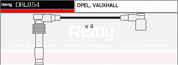 Remy DRL854 Дроти високовольтні, комплект DRL854: Купити в Україні - Добра ціна на EXIST.UA!