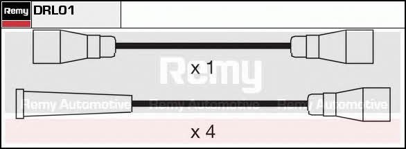 Remy DRL01 Дроти високовольтні, комплект DRL01: Купити в Україні - Добра ціна на EXIST.UA!