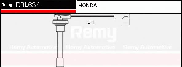 Remy DRL634 Дроти високовольтні, комплект DRL634: Купити в Україні - Добра ціна на EXIST.UA!