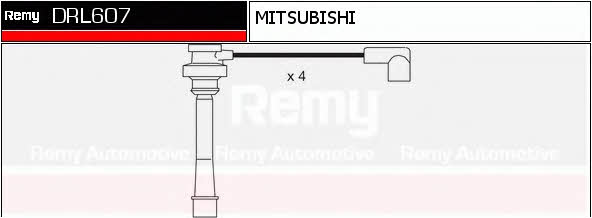 Remy DRL607 Дроти високовольтні, комплект DRL607: Купити в Україні - Добра ціна на EXIST.UA!