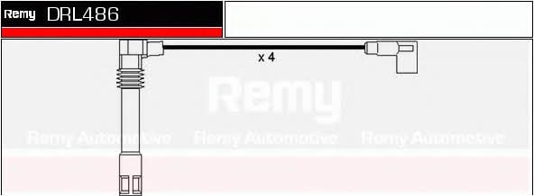 Remy DRL486 Дроти високовольтні, комплект DRL486: Купити в Україні - Добра ціна на EXIST.UA!