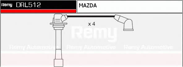 Remy DRL512 Дроти високовольтні, комплект DRL512: Купити в Україні - Добра ціна на EXIST.UA!