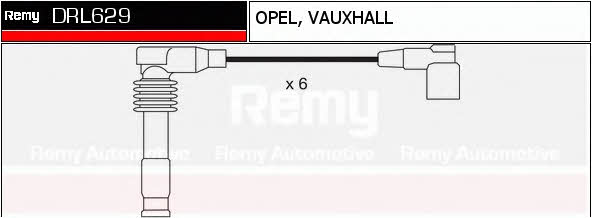 Remy DRL629 Дроти високовольтні, комплект DRL629: Купити в Україні - Добра ціна на EXIST.UA!