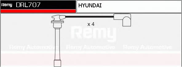 Remy DRL707 Дроти високовольтні, комплект DRL707: Купити в Україні - Добра ціна на EXIST.UA!