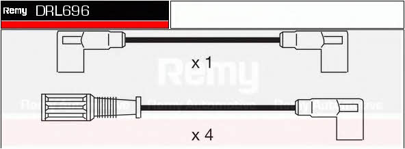 Remy DRL696 Дроти високовольтні, комплект DRL696: Приваблива ціна - Купити в Україні на EXIST.UA!