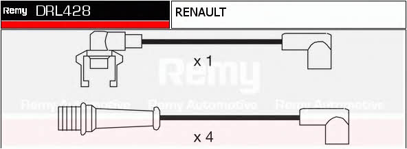 Remy DRL428 Дроти високовольтні, комплект DRL428: Купити в Україні - Добра ціна на EXIST.UA!