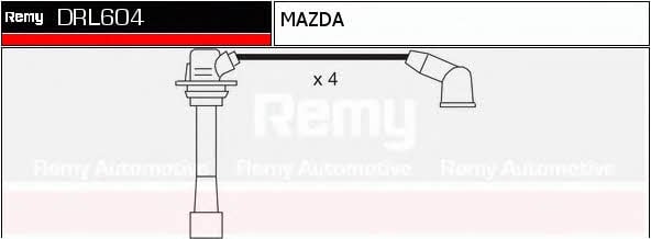 Remy DRL604 Дроти високовольтні, комплект DRL604: Купити в Україні - Добра ціна на EXIST.UA!
