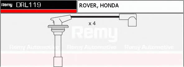Remy DRL119 Дроти високовольтні, комплект DRL119: Купити в Україні - Добра ціна на EXIST.UA!