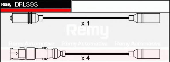 Remy DRL393 Дроти високовольтні, комплект DRL393: Купити в Україні - Добра ціна на EXIST.UA!