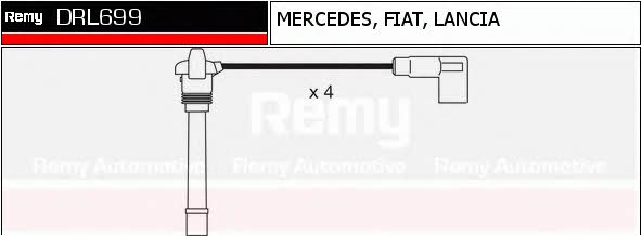 Remy DRL699 Дроти високовольтні, комплект DRL699: Купити в Україні - Добра ціна на EXIST.UA!