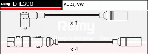 Remy DRL390 Дроти високовольтні, комплект DRL390: Купити в Україні - Добра ціна на EXIST.UA!