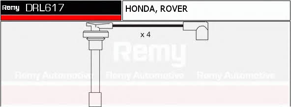 Remy DRL617 Дроти високовольтні, комплект DRL617: Купити в Україні - Добра ціна на EXIST.UA!