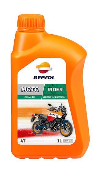 Repsol RP165Q51 Моторна олива Repsol Moto Rider 4T 20W-50, 1 л RP165Q51: Купити в Україні - Добра ціна на EXIST.UA!