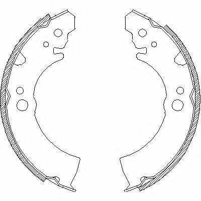 Road house 4066.00 Колодки гальмівні барабанні, комплект 406600: Купити в Україні - Добра ціна на EXIST.UA!