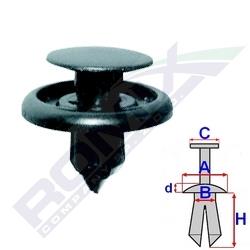 B22090 Romix Клипсы