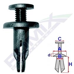 B17057 Romix Клипсы, набор