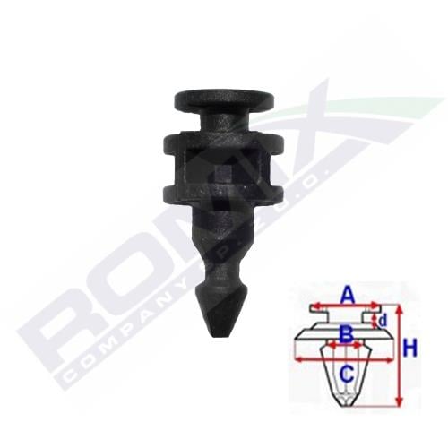 C70162 Romix Кліпси, набір