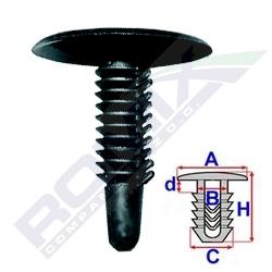 B22186 Romix Клипса