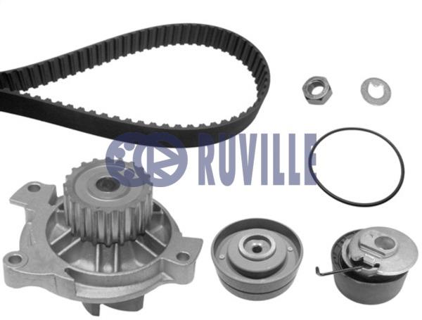 Ruville 55425701 Ремень ГРМ, комплект с водяным насосом 55425701: Купить в Украине - Отличная цена на EXIST.UA! 55425701 Ruville Ремень ГРМ, комплект с водяным насосом