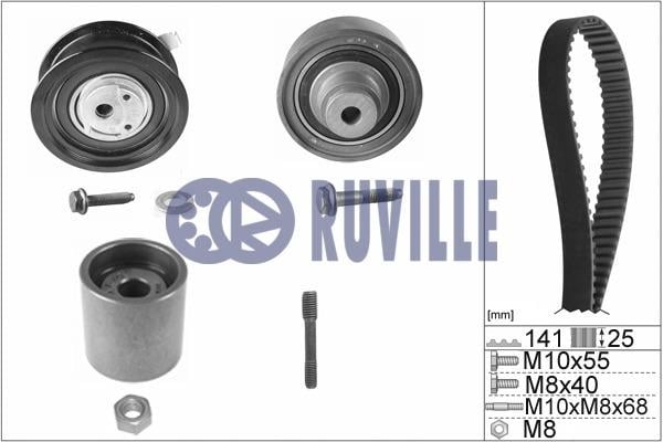 Ruville 5549173 Комплект ремня ГРМ 5549173: Купить в Украине - Отличная цена на EXIST.UA! 5549173 Ruville Комплект ремня ГРМ