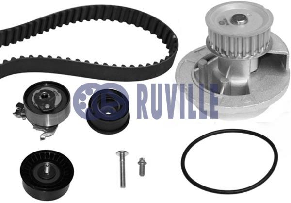 55327712 Ruville Ремень ГРМ, комплект с водяным насосом