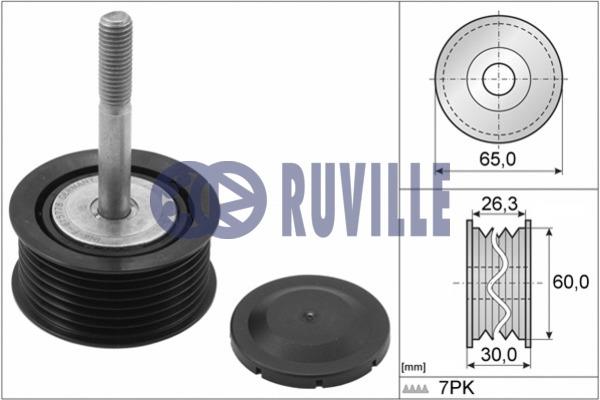 Ruville 56727 Ролик ременя поліклинового (приводного) 56727: Купити в Україні - Добра ціна на EXIST.UA!