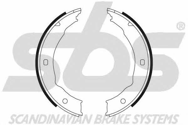 SBS 18492737655 Колодки гальмівні стояночного гальма 18492737655: Купити в Україні - Добра ціна на EXIST.UA!