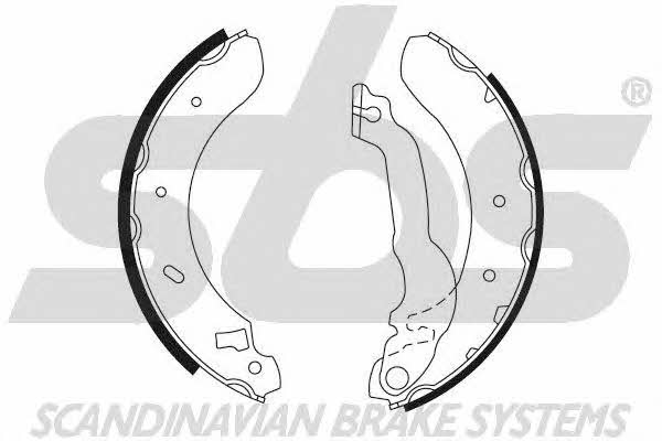 SBS 18492725537 Колодки гальмівні стояночного гальма 18492725537: Купити в Україні - Добра ціна на EXIST.UA!