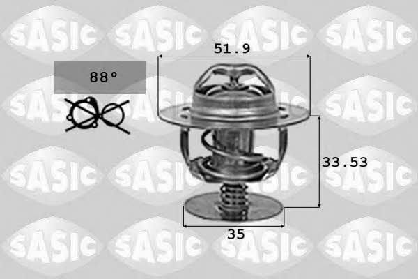 Sasic 9000719 Термостат 9000719: Купити в Україні - Добра ціна на EXIST.UA!