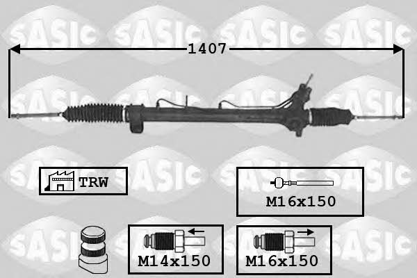 Sasic 7006018 Рульова рейка з ГПК 7006018: Купити в Україні - Добра ціна на EXIST.UA!