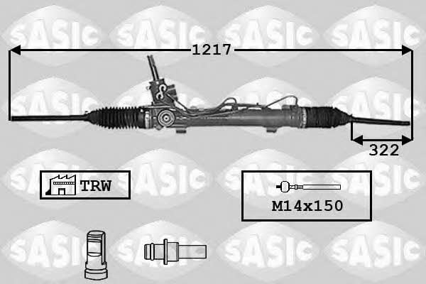 Sasic 7006019 Рульова рейка з ГПК 7006019: Купити в Україні - Добра ціна на EXIST.UA!