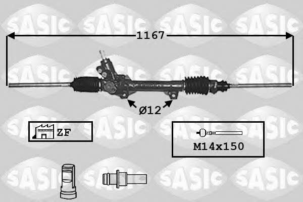 Sasic 7006023 Рульова рейка з ГПК 7006023: Купити в Україні - Добра ціна на EXIST.UA!