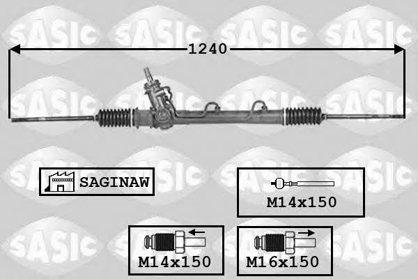 Sasic 7006077 Рульова рейка з ГПК 7006077: Купити в Україні - Добра ціна на EXIST.UA!