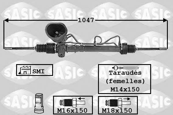 Sasic 7006118 Рульова рейка з ГПК 7006118: Купити в Україні - Добра ціна на EXIST.UA!