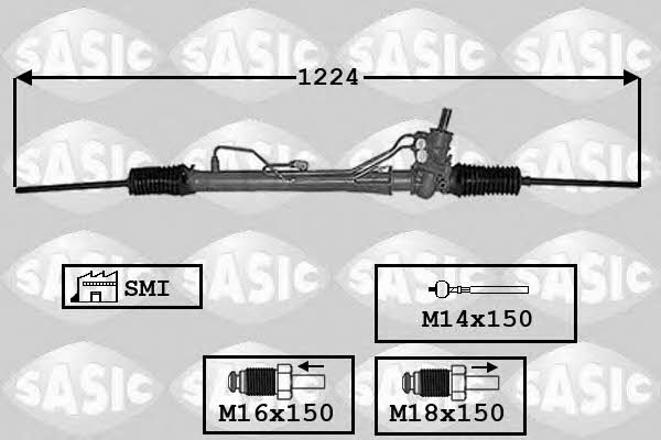 Sasic 7006134 Рульова рейка з ГПК 7006134: Купити в Україні - Добра ціна на EXIST.UA!