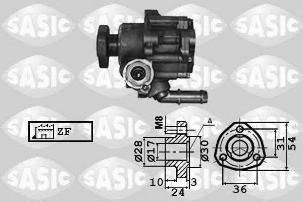 Sasic 7076009 Насос гідропідсилювача керма 7076009: Купити в Україні - Добра ціна на EXIST.UA!