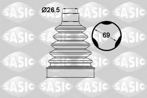 Sasic 1904017 Пильник приводного валу внутрішній, комплект 1904017: Приваблива ціна - Купити в Україні на EXIST.UA!