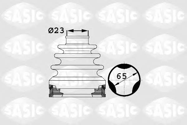 Sasic 1906045 Пильник приводного валу внутрішній, комплект 1906045: Купити в Україні - Добра ціна на EXIST.UA!